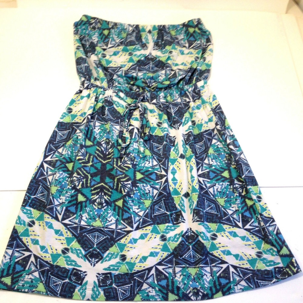 Massimo Supply Co Dress / To Strapless Great Designs Bow One Piece Green Size S